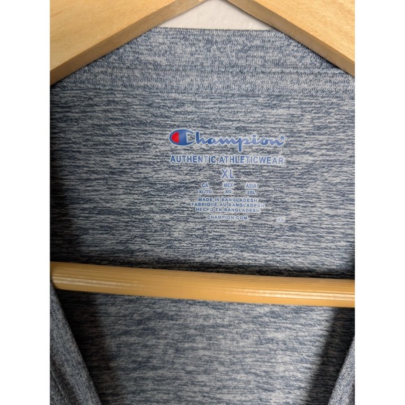 Fayetteville State FSU Broncos Shirt Mens XL Blue Champion Short Sleeve Tee 341 - Picture 5 of 10